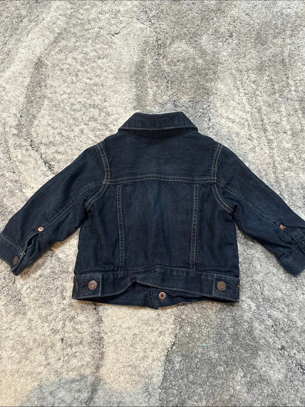 🍁Baby Gap Dark Blue Demin and Light Cream Corduroy Jackets Duo 18-24 months